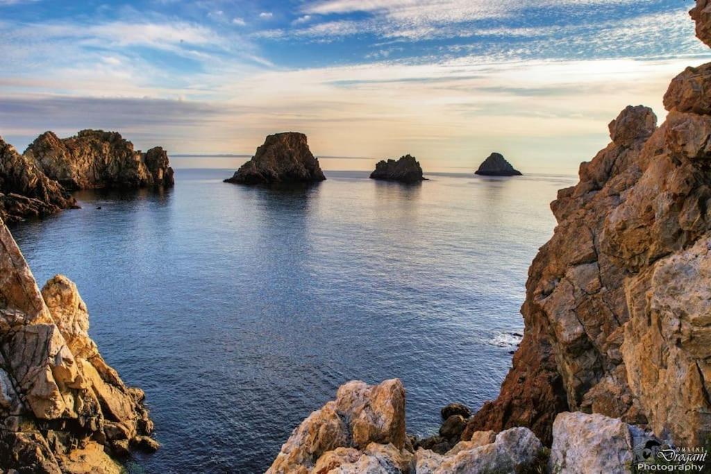 Maison A Morgat En Bretagne Sur La Presqu'Ile De Crozon Situee A 800 M De La Mer Piscine Chauffee Toute L'Annee Travaux Piscine Du 10 Au 20 Juin 2025 크로종 외부 사진